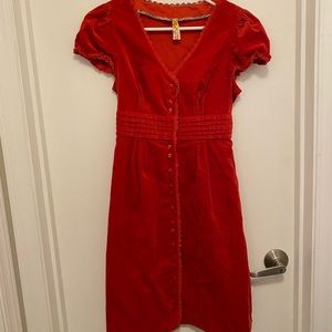 Mauve anthropology dress